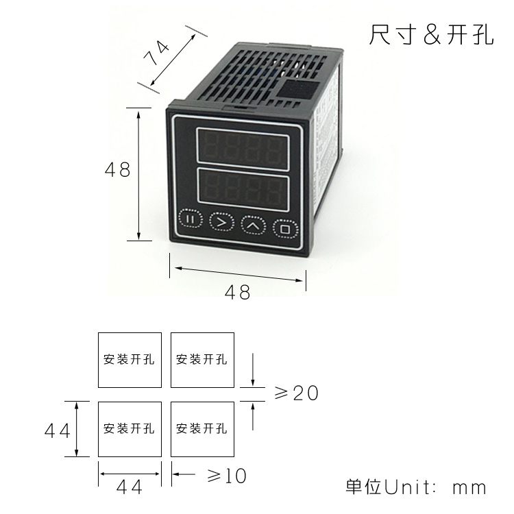 HB48|FY48|計數(shù)器|計時器|時間繼電器|累時器|轉(zhuǎn)速表|頻率計